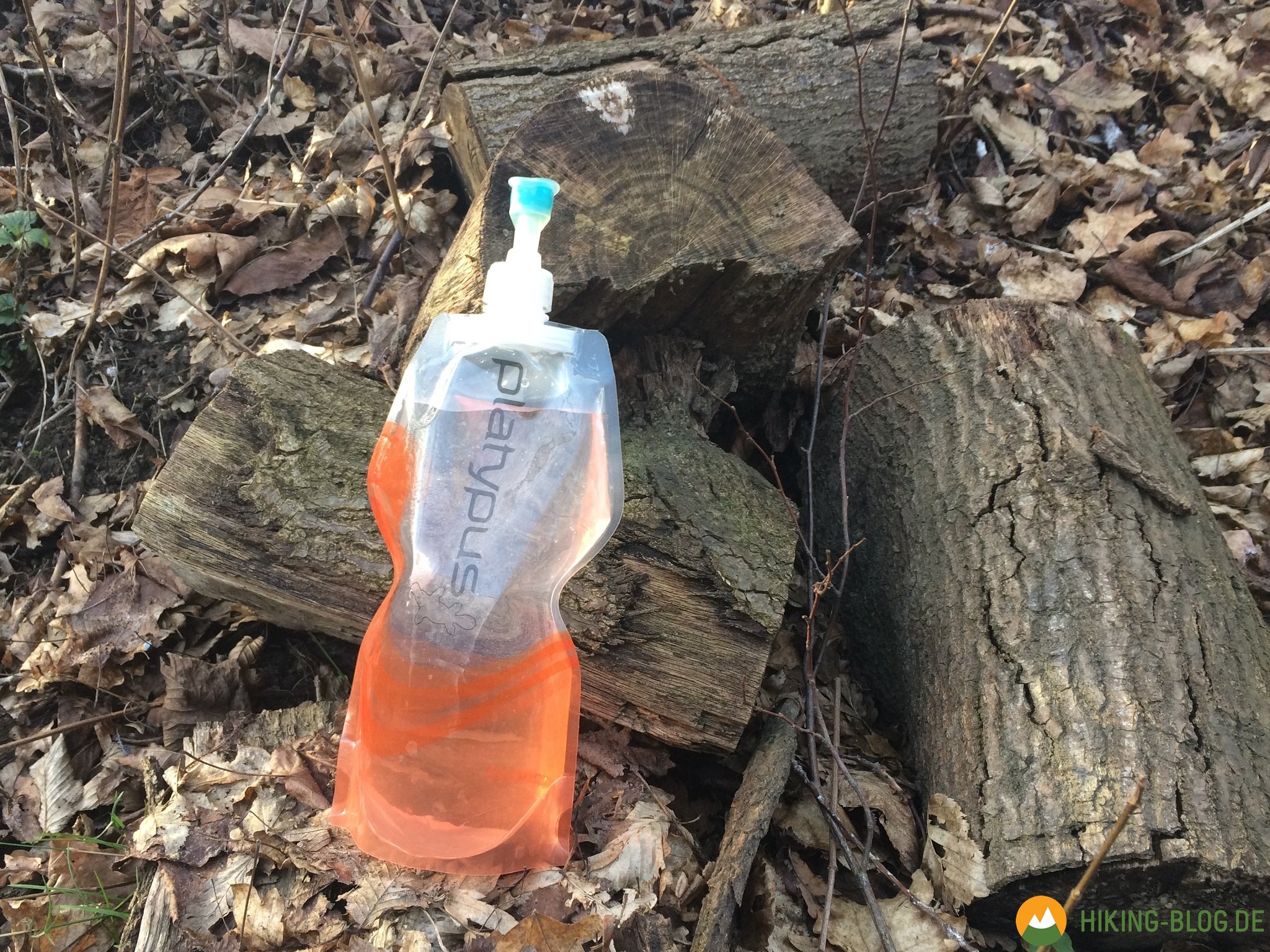 Zusammenfaltbare Flasche für Hahnenwasser ist «Kult»