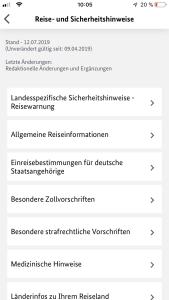 Vorgestellt: Die App Sicher Reisen Vom Auswärtigen Amt - Hiking Blog