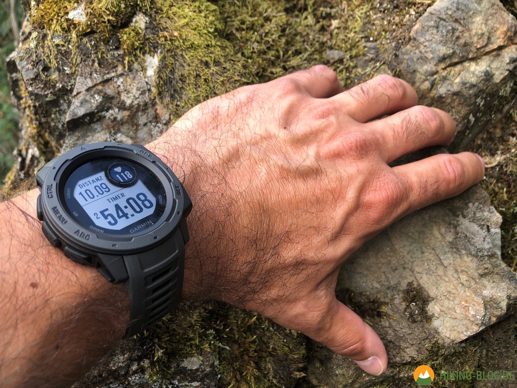 Praxistest Garmin Instinct Outdoor Smartwatch Hiking Blog