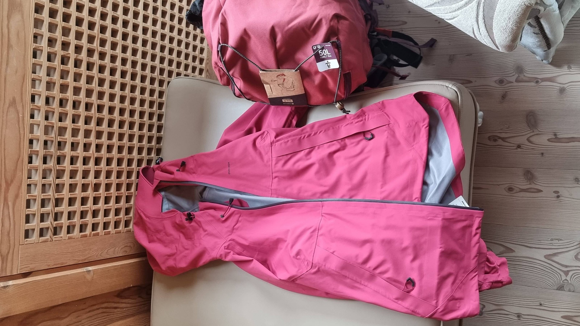 Rucksack für die Hüttenwanderung